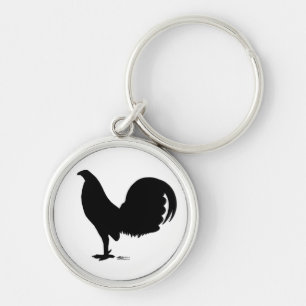 Gamecock Haan Silhouet Sleutelhanger