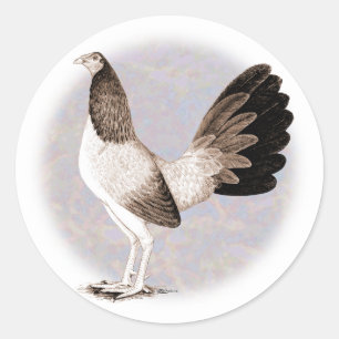 Gamecock: Hennie Ronde Sticker