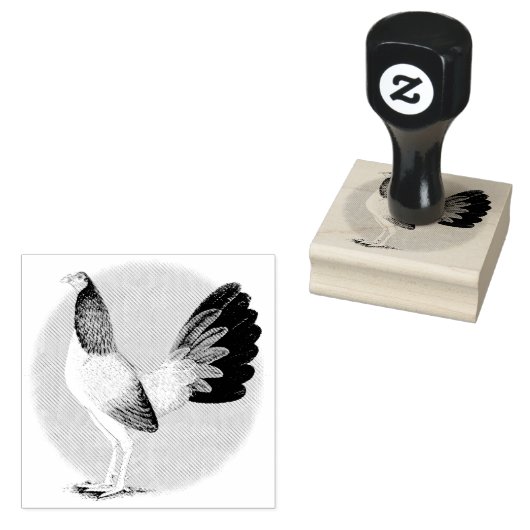 Gamecock: Hennie Rubberstempel (Gestempeld)