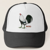 Gamecock Macho Duckwing Trucker Pet (Voorkant)