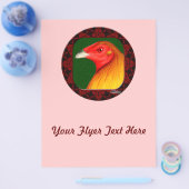 Gamecock omgeven flyer (Enkel)