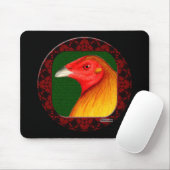 Gamecock omgeven muismat (Met muis)