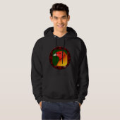 Gamecock Omlijst Hoodie (Voorkant volledig)