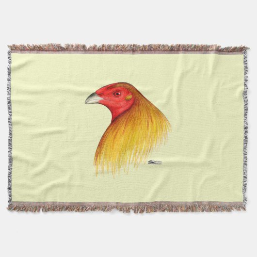 Gamecock ongedubbeld deken (Voorkant)