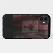 Gamecock Palm-Design 2 Case-Mate iPhone Case (Achterkant (horizontaal))