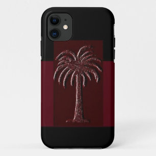 Gamecock Palm-Ontwerp 1 iPhone 11 Hoesje