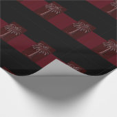 Gamecock Palm Tree Wrapping Paper Design 1 Cadeaupapier (Hoek)