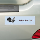 Gamecock Red Hatch Bumpersticker (Op auto)