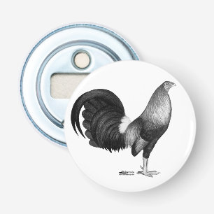 Gamecock Red Hatch Button Flesopener