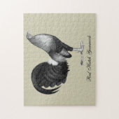 Gamecock Red Hatch Legpuzzel (Verticaal)