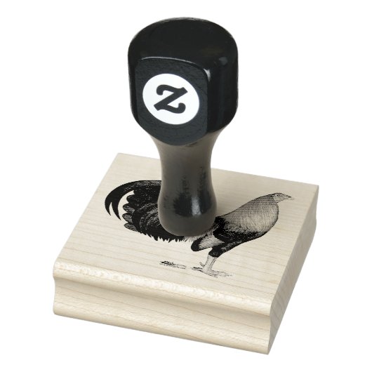 Gamecock Red Hatch Rubberstempel (Stempel)