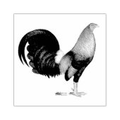 Gamecock Red Hatch Rubberstempel (Afrduk)