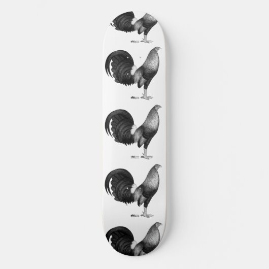 Gamecock Red Hatch Skateboard (Voorkant)