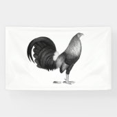 Gamecock Red Hatch Spandoek (Horizontaal)