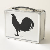 Gamecock Rooster Silhouette (Achterkant)