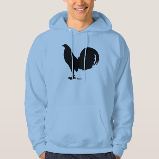 Gamecock Rooster Silhouette Hoodie (Voorkant)