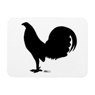Gamecock Rooster Silhouette Magneet
