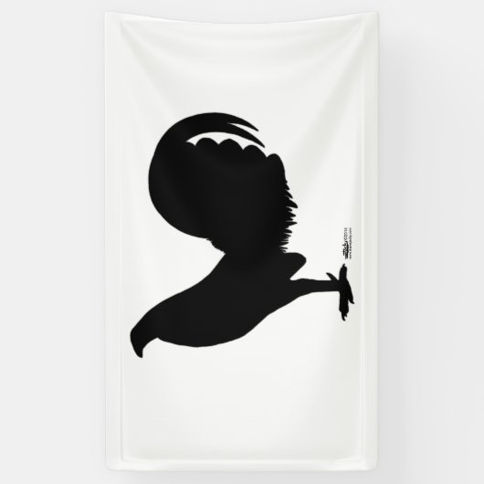 Gamecock Rooster Silhouette Spandoek (Verticaal)