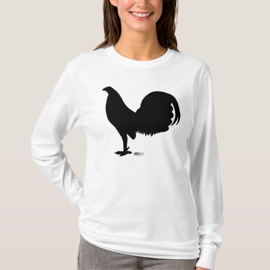 Gamecock Rooster Silhouette T-shirt (Voorkant)