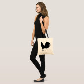 Gamecock Rooster Silhouette Tote Bag (Voorkant (model))