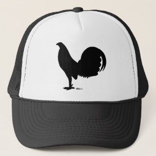 Gamecock Rooster Silhouette Trucker Pet
