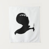 Gamecock Rooster Silhouette Wandkleed (Voorkant)