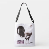 Gamecock Sepia Crossbody Tas (Achterkant)