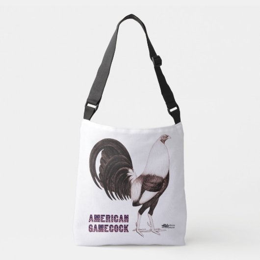 Gamecock Sepia Crossbody Tas (Voorkant)