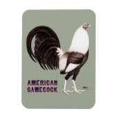 Gamecock Sepia Magneet (Verticaal)