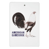 Gamecock Sepia Mini Klembord (Achterkant)
