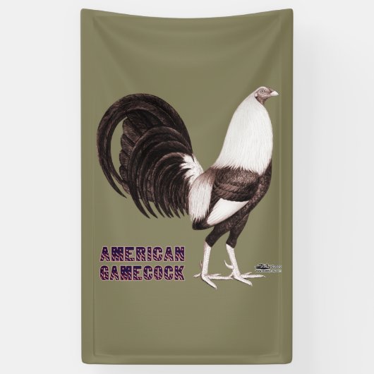 Gamecock Sepia Spandoek (Verticaal)
