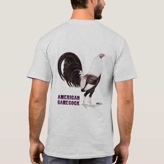 Gamecock Sepia T-shirt (Achterkant)