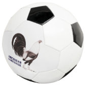 Gamecock Sepia Voetbal (Drie kwart)