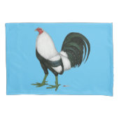 Gamecock Silver Duckwing Kussensloop (Voorkant)