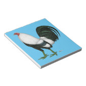 Gamecock Silver Duckwing Notitieblok (Schuin)