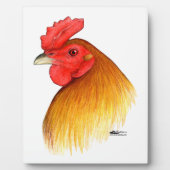 Gamecock Stag Pea Comb Fotoplaat (Voorkant)