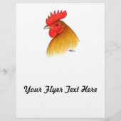 Gamecock Stag Single Comb Flyer (Voorkant)