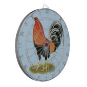 Gamecock Wheaten Rooster Dartbord (Voorkant Links)