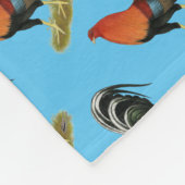 Gamecock Wheaten Rooster Fleece Deken (Hoek)