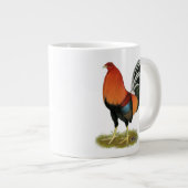 Gamecock Wheaten Rooster Grote Koffiekop (Voorkant rechts)