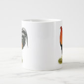 Gamecock Wheaten Rooster Grote Koffiekop (Voorkant)