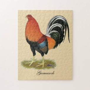 Gamecock Wheaten Rooster Legpuzzel