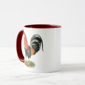 Gamecock Wheaten Rooster Mok (Voorkant links)