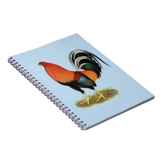 Gamecock Wheaten Rooster Notitieboek (Rechterzijde)