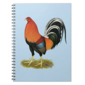 Gamecock Wheaten Rooster Notitieboek (Voorkant)