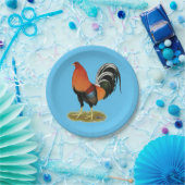 Gamecock Wheaten Rooster Papieren Bordje (Feest)