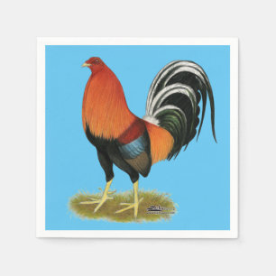 Gamecock Wheaten Rooster Servetten
