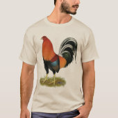 Gamecock Wheaten Rooster T-shirt (Voorkant)