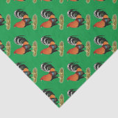 Gamecock Wheaten Rooster Tissuepapier (Detail)