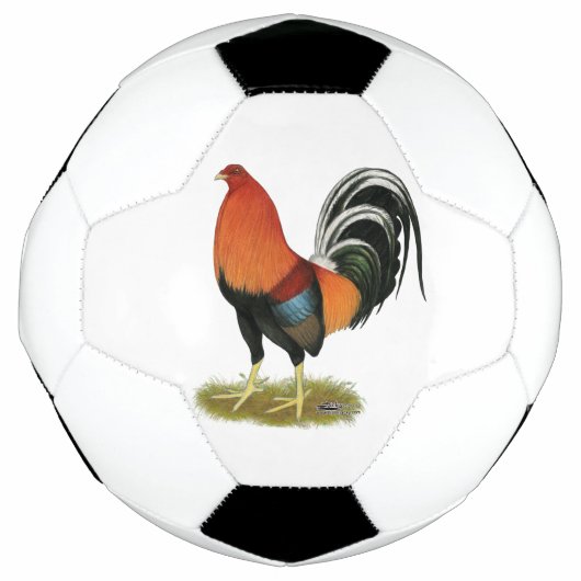 Gamecock Wheaten Rooster Voetbal (Voorkant)